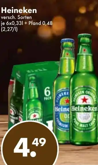 Trink und Spare Heineken 6x0,33L Angebot