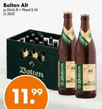 Trink und Spare Bolten Alt 20x0,5L Angebot