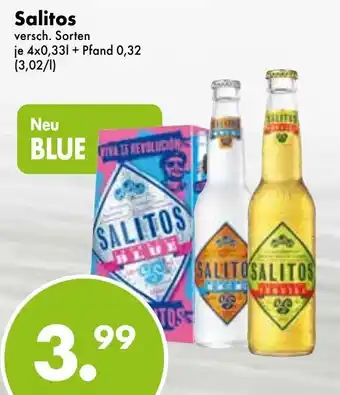 Trink und Spare Salitos 4x0,33L Angebot