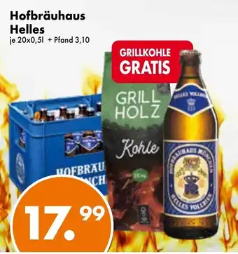 Trink und Spare Hofbräuhaus Helles 20x0,5L Angebot