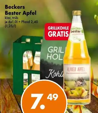 Trink und Spare Becker Bester Apfel 6x1L Angebot