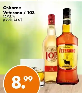 Trink und Spare Osborne Veterano oder 103 , 0,7L Angebot