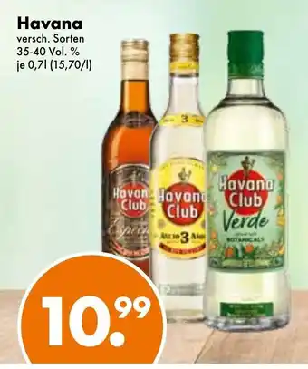 Trink und Spare Havana 0,7 L Angebot