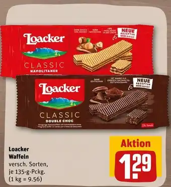 REWE Loacker waffeln Angebot