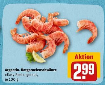 REWE Argentin. rotgarnelenschwänze Angebot