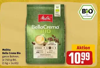 REWE Melitta bella crema bio Angebot