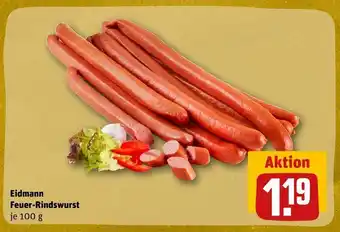 REWE Eidmann feuer-rindswurst Angebot