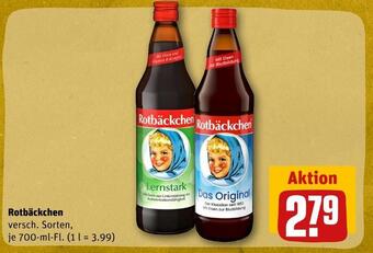 REWE Rotbäckchen saft Angebot