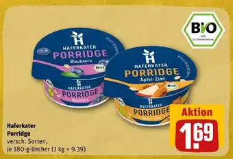 REWE Haferkater porridge Angebot