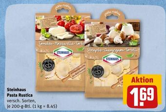 REWE Steinhaus pasta rustica Angebot