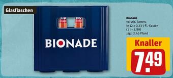 REWE Bionade limonade Angebot