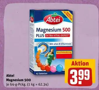 REWE Abtei magnesium 500 Angebot