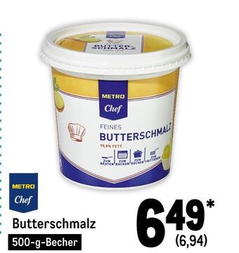 METRO Metro chef butterschmalz Angebot