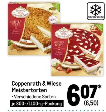 METRO Coppenrath & wiese meistertorten Angebot