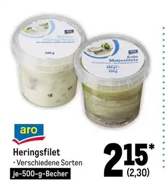 METRO Aro heringsfilet Angebot