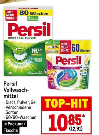 METRO Persil vollwaschmittel Angebot