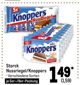 METRO Storck nussriegel/knoppers Angebot