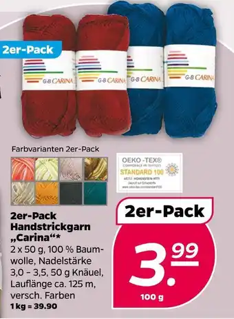 NETTO Carina handstrickgarn Angebot