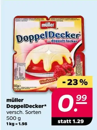 NETTO Müller doppeldecker Angebot