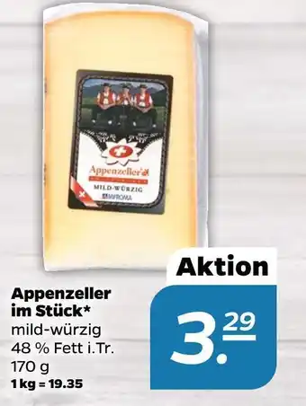 NETTO Appenzeller im stück Angebot