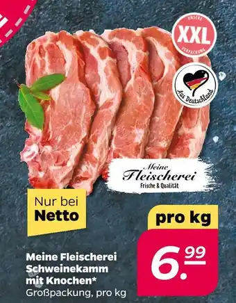 NETTO Meine fleischerei schweinekamm Angebot