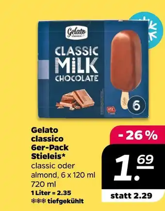 NETTO Gelato classico stieleis Angebot