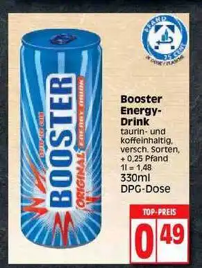 E Reichelt Booster Energy-Drink Angebot