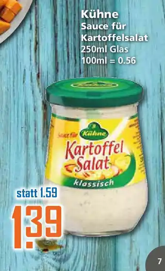 Klaas und Kock Kühne Sauce für Kartoffelsalat 250ml Glas Angebot