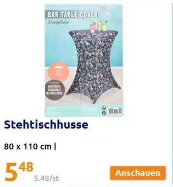 Action Stehtischhusse Angebot