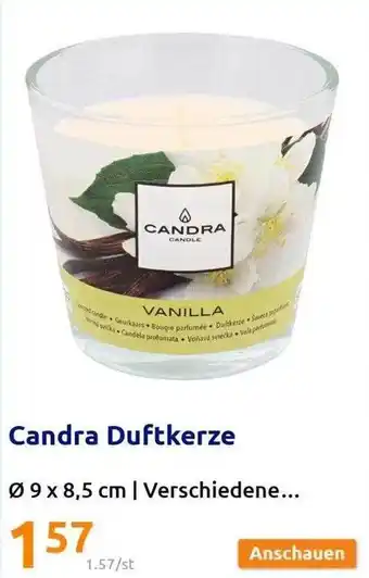 Action Candra duftkerze Angebot