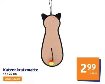 Action Katzenkratzmatte Angebot