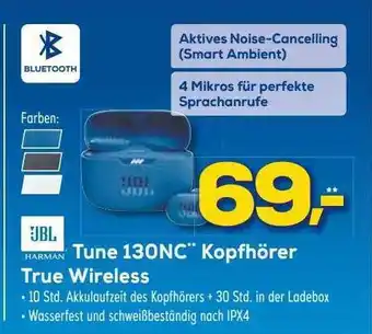 Euronics XXL Jbl tune 130nc kopfhörer true wireless Angebot