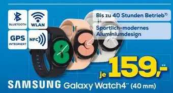 Euronics XXL Samsung galaxy watch4 Angebot