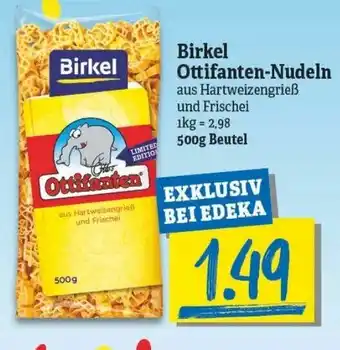 NP Discount Birkel Ottifanten NudeIn 500g Beutel Angebot