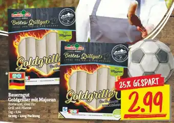 NP Discount Bauerngut Goldgriller mit Majoran 450g Angebot