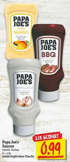 NP Discount Papa Joe's Saucen 300ml Angebot