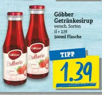 NP Discount Göbber Getränkesirup 500ml Angebot