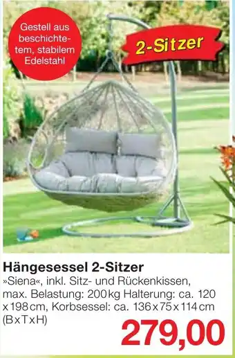 Jawoll Hängesessel 2 Sitzer Angebot