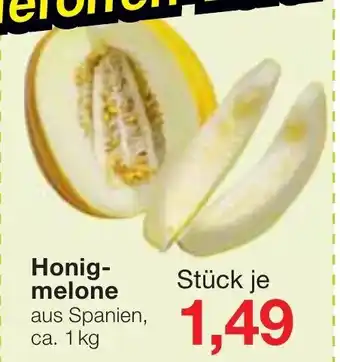 Jawoll Honigmelone Angebot