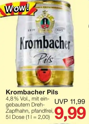 Jawoll Krombacher Pils 5L Angebot