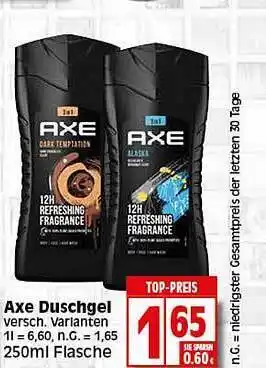 Elli Markt Axe duschgel Angebot