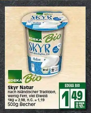 Elli Markt Edeka bio skyr natur Angebot