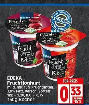 Elli Markt Edeka fruchtjoghurt Angebot