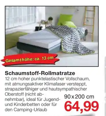 Jawoll Schaumstoff Rollmatratze Angebot