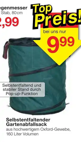 Jawoll Selbstentfaltender Gartenabfallsack Angebot