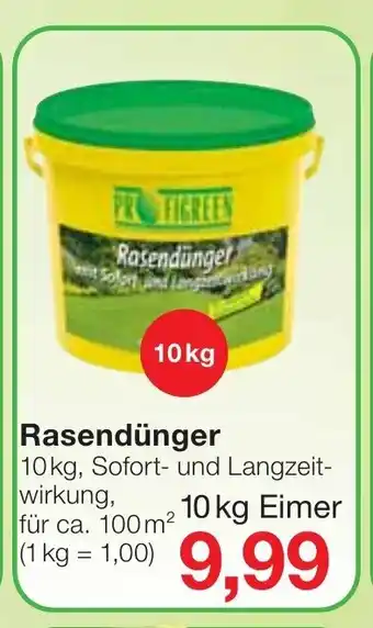 Jawoll Rasendünger 10 kg Angebot