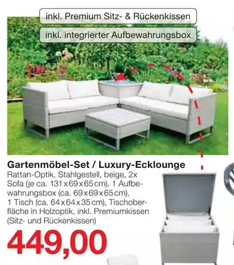 Jawoll Gartenmöbel Set /Luxury Ecklounge Angebot