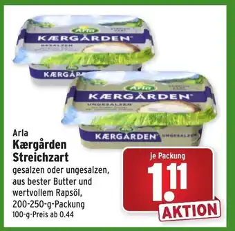 Wasgau Arla Kaergarden Streichzart 200-250g Angebot