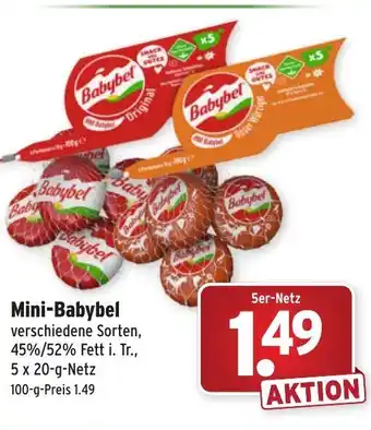 Wasgau Mini Babybel 5x20g Angebot