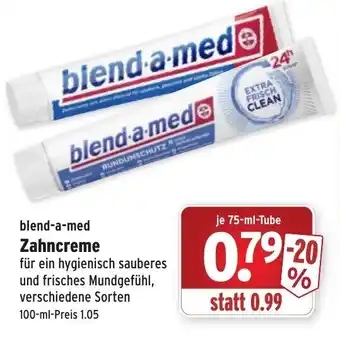 Wasgau Blend A Med Zahncreme 75ml Angebot